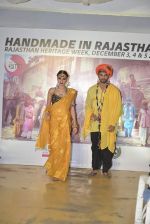 at Rajasthan Heritage week press meet on 26th Nov 2015